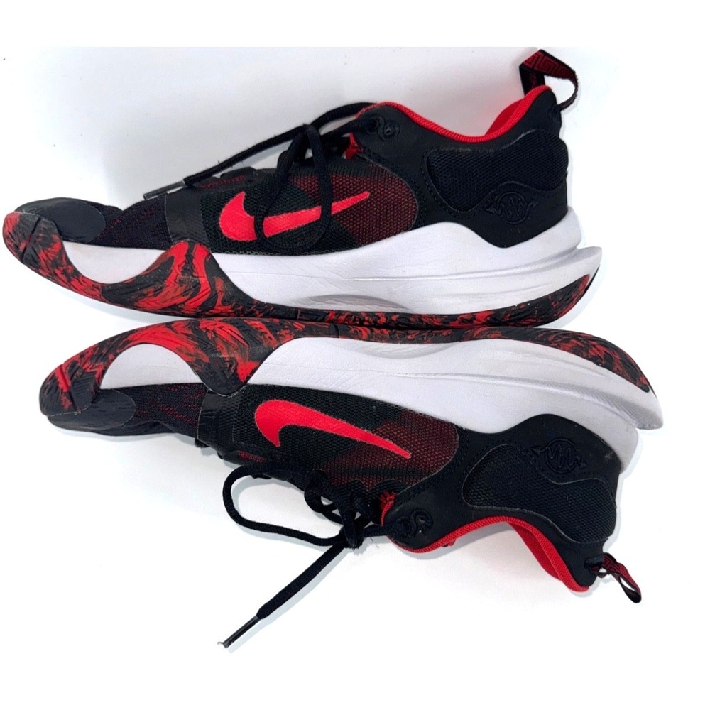 Nike Giannis Immortality 2 Mens Size 9.5 Red Black Basketball Shoes DM0825-005 - Picture 5 of 9